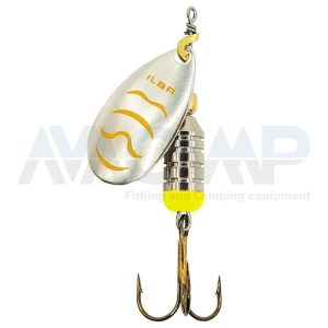 Spinner ILBA ROBIN SILVER/YELLOW N°4 gr.14.5