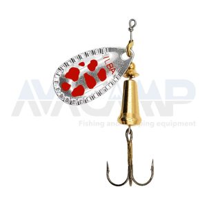 Spinner ILBA SPARK ECO SILVER RED N3 gr.7.5