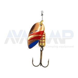 Cuiller ILBA ECU COPPER/RED-BLUE N°2 gr.6.5