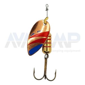 Cuiller ILBA ECU COPPER/RED-BLUE N°4 gr.14
