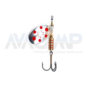 Spinner ILBA TONDO SILVER/RED N°1 gr.3