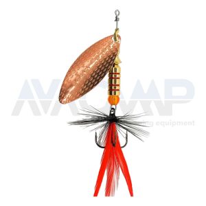 Cuiller LUNGO COPPER FLY RED BLACK N2 gr.5