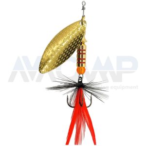 Spinner LUNGO GOLD FLY RED BLACK N3 gr.7
