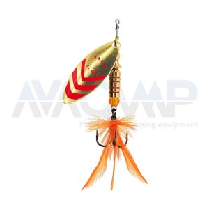 Cuiller LUNGO GOLD RED SERG FLY ORANGE N1 gr.3