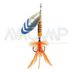 Spinner LUNGO SILVER BLUE SERG FLY ORANGE N2 gr.5