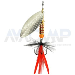 Spinner LUNGO SILVER FLY RED BLACK N3 gr.7