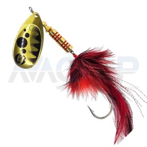 Spinner ILBA TONDO BIG FLY METAL GOLD BUBBLE BLACK N4 gr.10