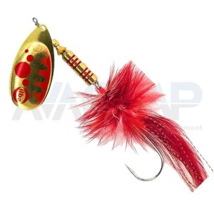 Spinner ILBA TONDO BIG FLY METAL GOLD BUBBLE RED N4 gr.10