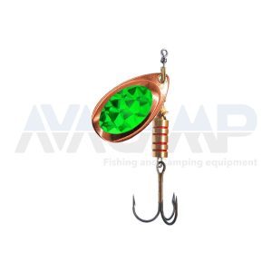 Spinner ILBA TONDO COPPER ALPHA GREEN N1 gr.3