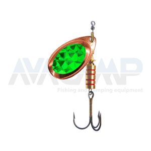 Spinner ILBA TONDO COPPER ALPHA GREEN N2 gr.5