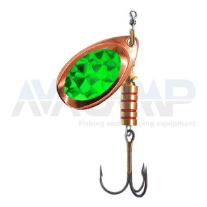 Spinner ILBA TONDO COPPER ALPHA GREEN N4 gr.10
