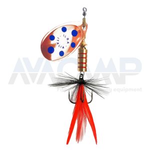 Spinner ILBA TONDO COPPER BLUE FLY RED BLACK N2 gr.5