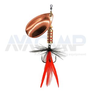 Spinner ILBA TONDO COPPER FLY RED BLACK N2 gr.5
