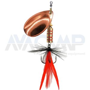Spinner ILBA TONDO COPPER FLY RED BLACK N3 gr.7