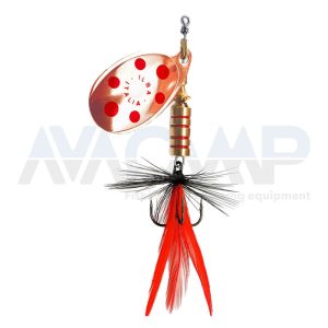 Spinner ILBA TONDO COPPER RED FLY RED BLACK N2 gr.5