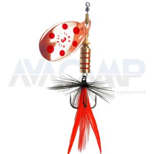 Spinner ILBA TONDO COPPER RED FLY RED BLACK N3 gr.7