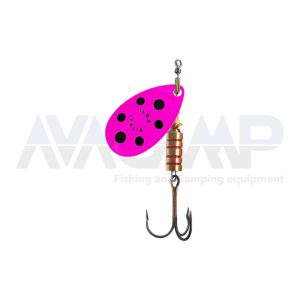 Spinner ILBA TONDO FLUORPINK BLACK N0 gr.2