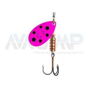 Spinner ILBA TONDO FLUORPINK BLACK N2 gr.5