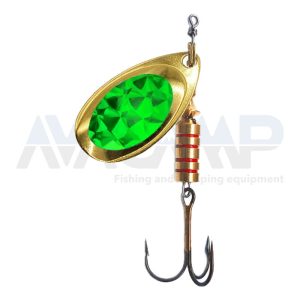 Spinner ILBA TONDO GOLD ALPHA GREEN N4 gr.10