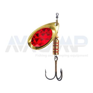 Spinner ILBA TONDO GOLD ALPHA RED N2 gr.5