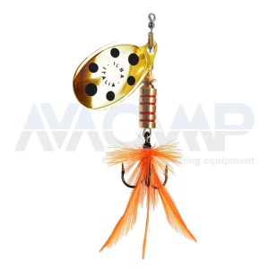 Spinner ILBA TONDO GOLD BLACK FLY ORANGE N2 gr.5