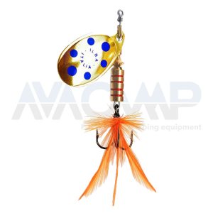 Spinner ILBA TONDO GOLD BLUE FLY ORANGE N2 gr.5