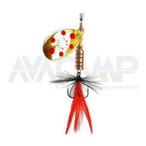 Spinner ILBA TONDO GOLD RED FLY RED BLACK N1 gr.3