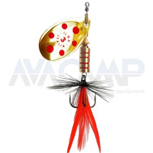 Spinner ILBA TONDO GOLD RED FLY RED BLACK N3 gr.7