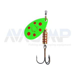 Cuiller ILBA TONDO FLUO LIME RED N2 gr.5