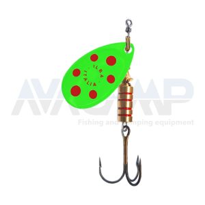 Cuiller ILBA TONDO FLUO LIME RED N3 gr.7