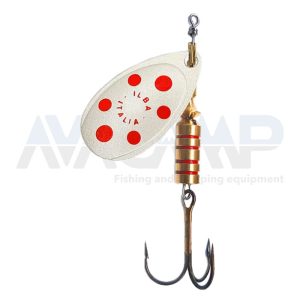 Spinner ILBA TONDO PEARL RED N4 gr.10