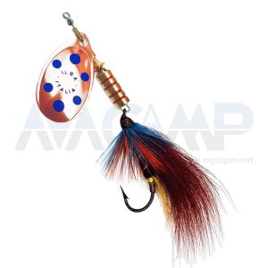 Spinner ILBA TONDO SALMON FOX TAIL METAL COPPER BLUE N3 gr.7