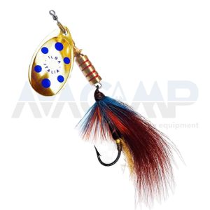 Spinner ILBA TONDO SALMON FOX TAIL METAL GOLD BLUE N3 gr.7