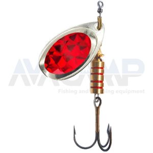 Spinner ILBA TONDO SILVER ALPHA RED N5XL gr.24