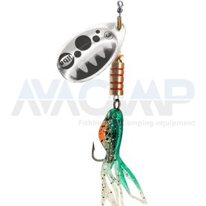Spinner ILBA TONDO SILVER BLACK BUBBLE SQUIRT N3 gr.7