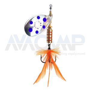 Spinner ILBA TONDO SILVER BLUE FLY ORANGE N2 gr.5
