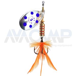 Spinner ILBA TONDO SILVER BLUE FLY ORANGE N3 gr.7