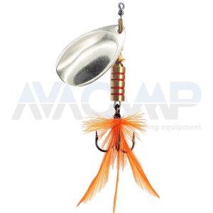 Spinner ILBA TONDO SILVER FLY ORANGE N3 gr.7