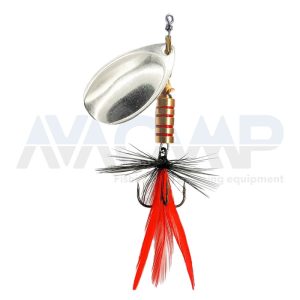 Spinner ILBA TONDO SILVER FLY RED BLACK N2 gr.5