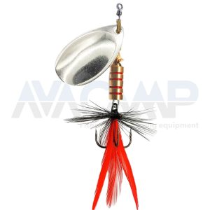 Spinner ILBA TONDO SILVER FLY RED BLACK N3 gr.7