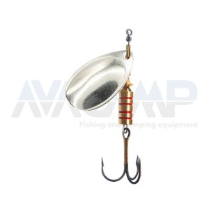 Spinner ILBA TONDO PLAIN SILVER N2 gr.5