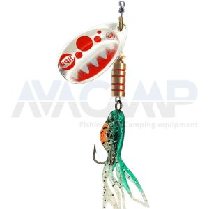 Spinner ILBA TONDO SILVER RED BUBBLE SQUIRT N3 gr.7